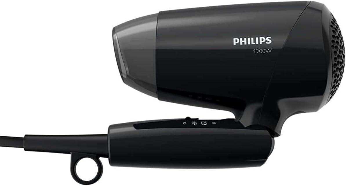 Philips Essential Travel Hair Dryer BHC010/13 - International Version