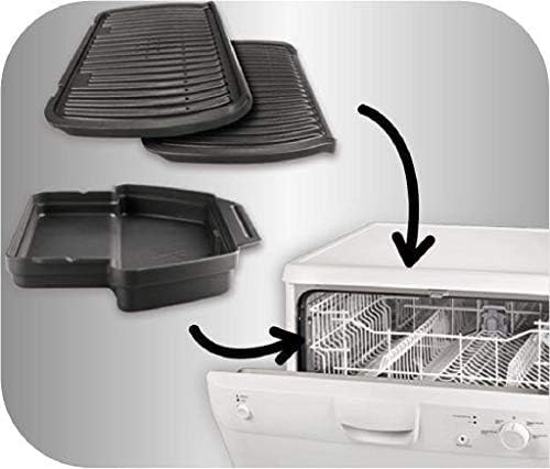TEFAL Grill | Ultra compact Barbecue / BBQ Grill / Sandwich Maker | 1700 watts | Silver | 2 Years Warranty | GC302B28