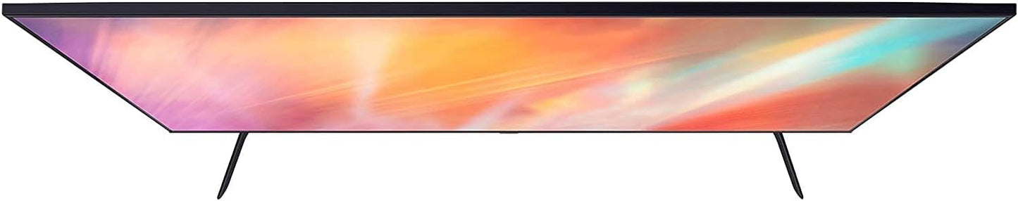 Samsung 55 Inch TV UHD 4K Processor Slim Look Built In Receiver - UA55AU7000UXZN (2021 Model)