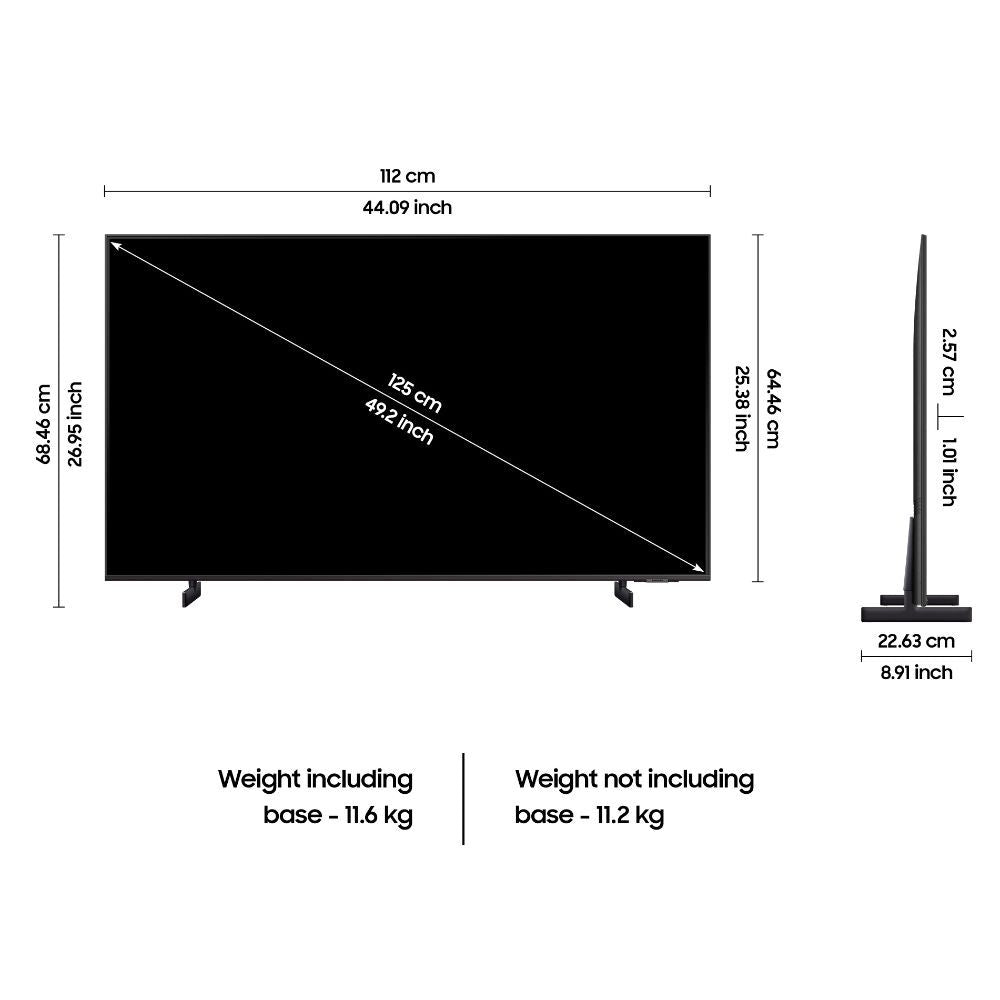 Samsung 127 cm (50 inch) UHD Smart LED TV 50CU8000