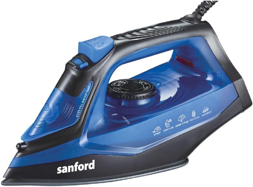 Sanford Steam Iron, Sf48si-bs , Blue