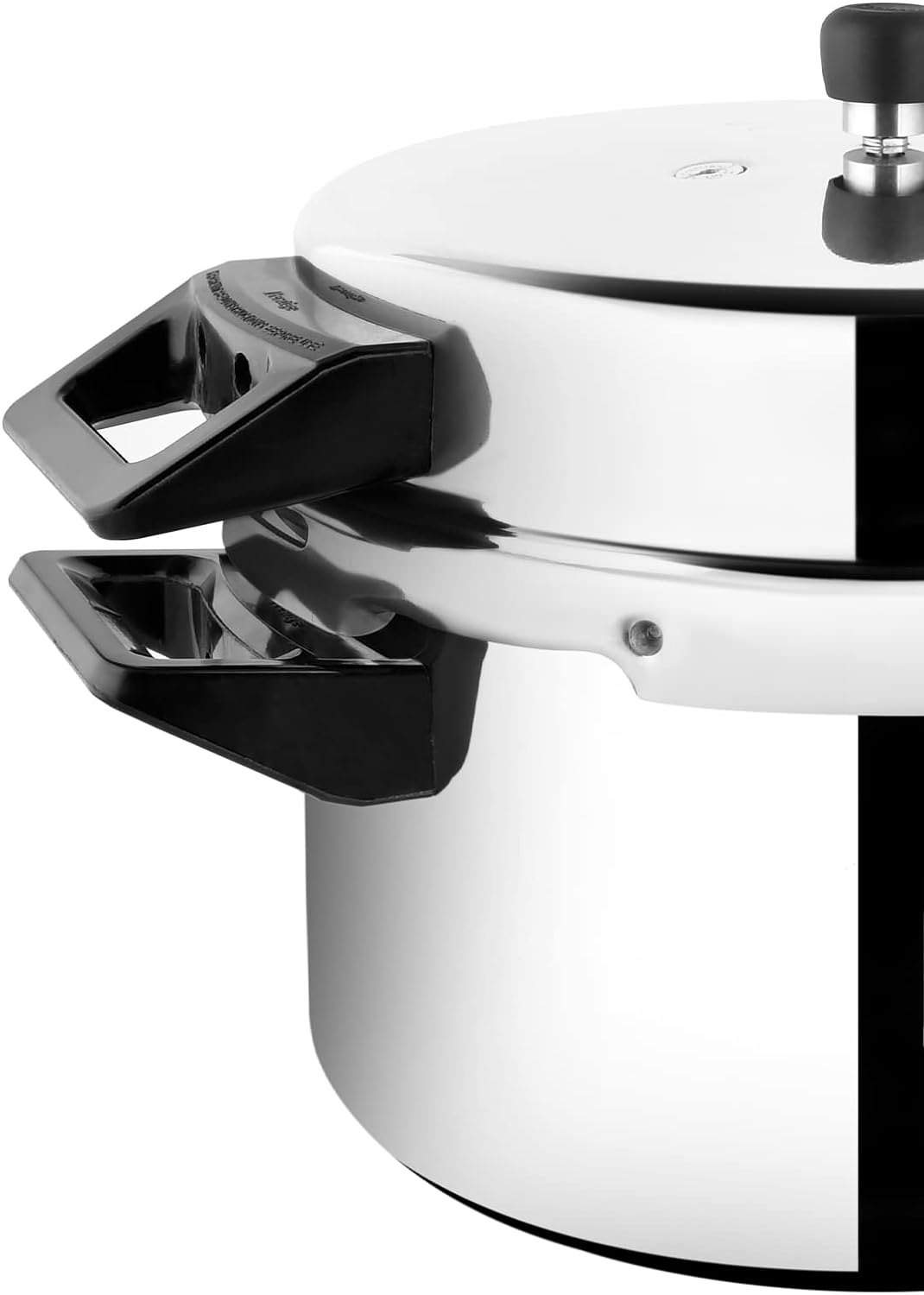 Prestige Popular Pressure Cooker | Aluminium Cooker with Lid 5 Ltr| Silver