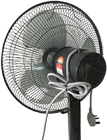 Sharp 16 Inches/40cms Blade 50 Watts Pedestal Free Standing Fan, Made In Malaysia, Pjs169 - Dark Grey"Min 1 year manufacturer warranty"