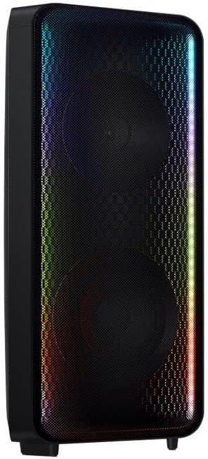 Samsung 160W Sound Tower High Power Party Speaker Water Resistant In Built Battery Bluetooth Connectivity - MX-ST40B/ZN - 2022 Model - 1 Year Warranty (UAE Version)