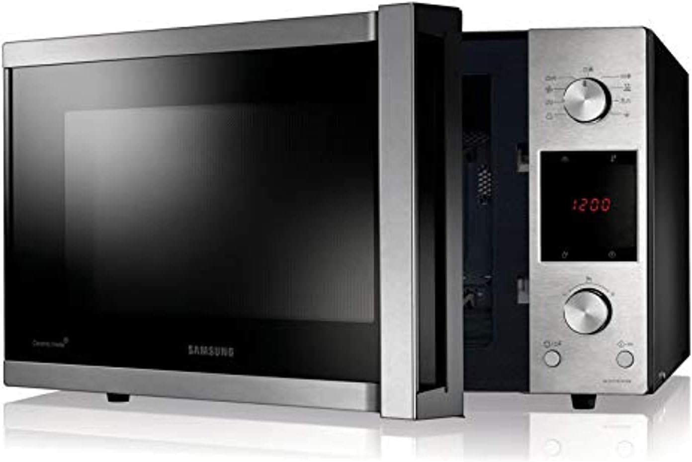 Samsung 45 Liters Microwave Grill & Convection, Black - MC455THRCSR, 1 Year Warranty
