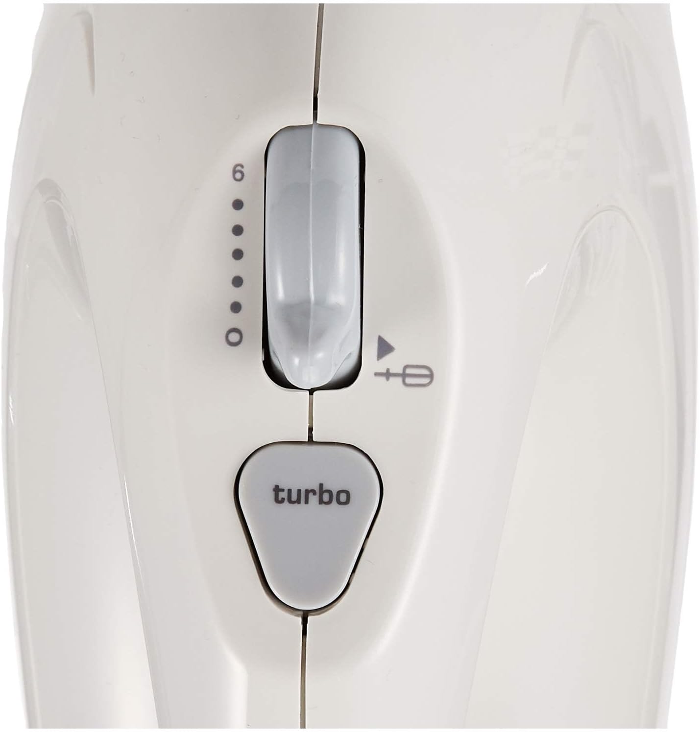 KENWOOD Hand Mixer (Electric Whisk) 300W with 5 Speeds + Turbo Button, Twin Stainless Steel Kneader and Beater for Mixing, Whipping, Whisking, Kneading HMP20.000WH White