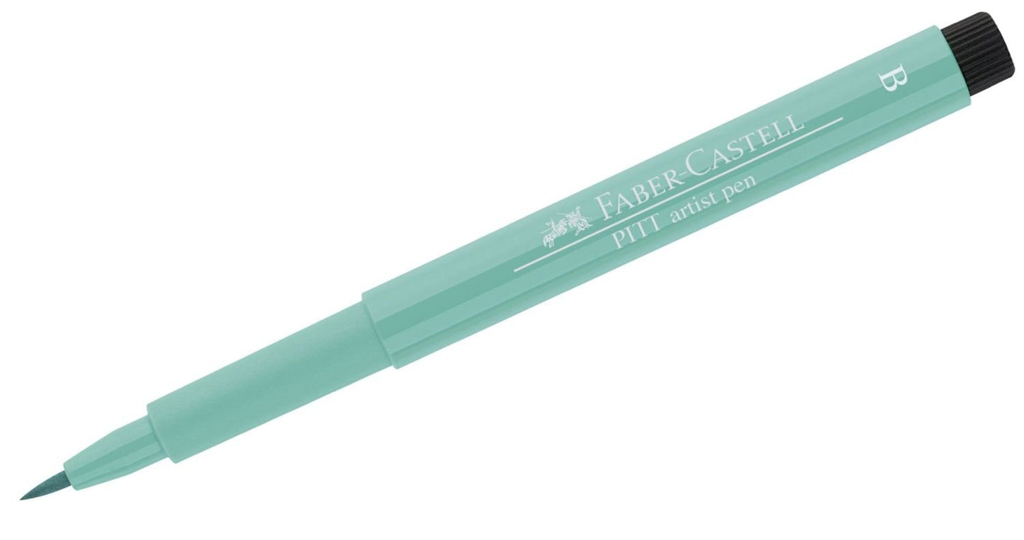 Faber-Castell Art & Graphic Pitt Artist Pen Brush India Ink Pen, Black, Single Pitt Pen, For Art, Craft, Drawing, Sketching, Home, School, University, Colouring