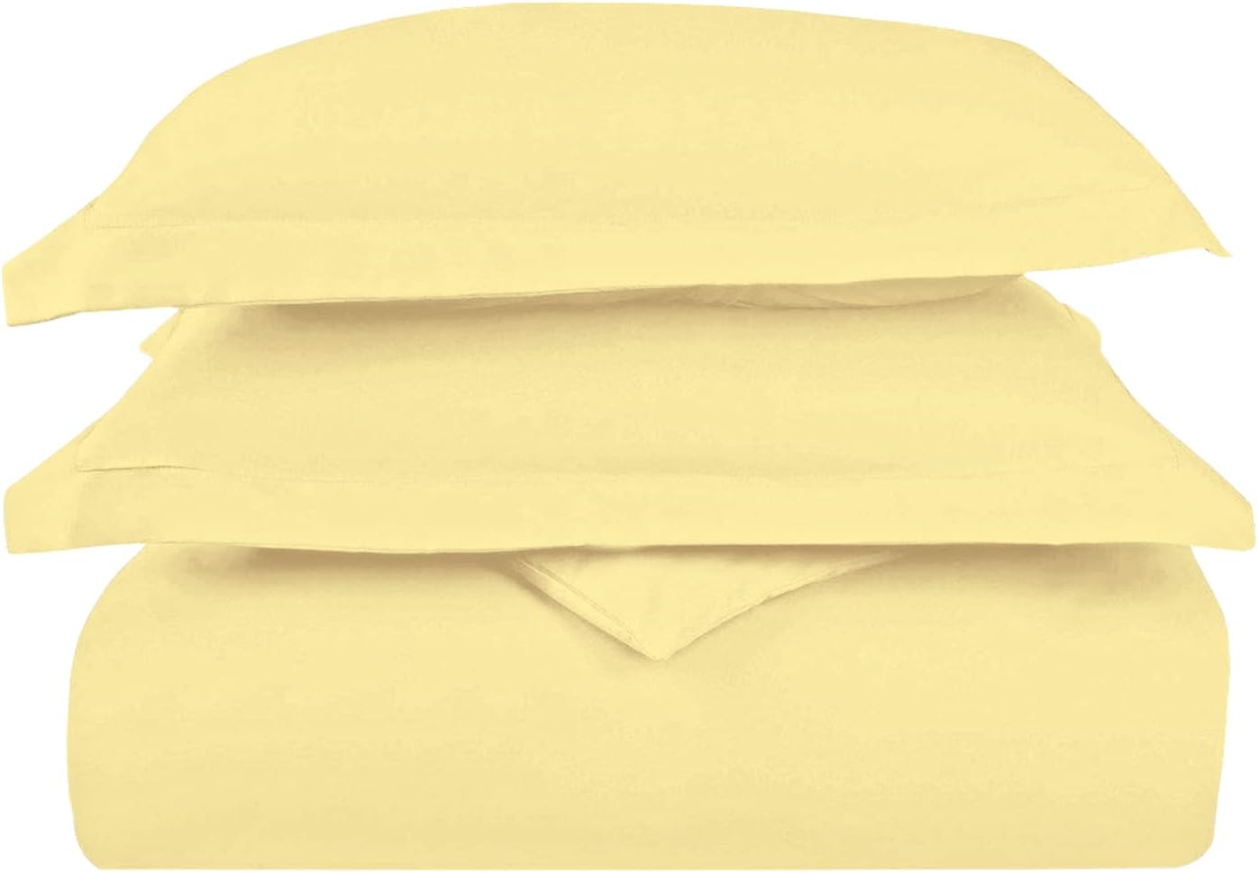 Pizuna Pure 100% Cotton King Duvet Cover Set, 1000 Thread Count Long Staple Cotton Thick Sateen Weave with Button Closure (Combed Baby Blue Cotton Duvet Cover King)
