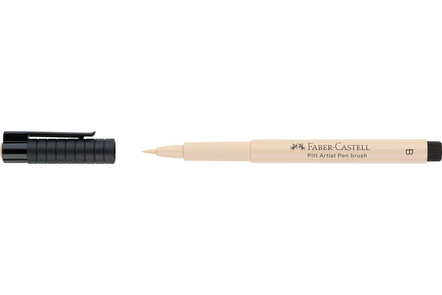 Faber-Castell Art & Graphic Pitt Artist Pen Brush India Ink Pen, Black, Single Pitt Pen, For Art, Craft, Drawing, Sketching, Home, School, University, Colouring