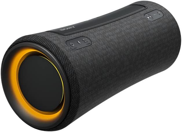 Sony SRS XE200 X Series Wireless Ultra Portable Bluetooth Speaker, IP67 Waterproof, Dustproof and Shockproof with 16 Hour Battery and Easy to Carry Strap, Black, SRSXE200/B,
