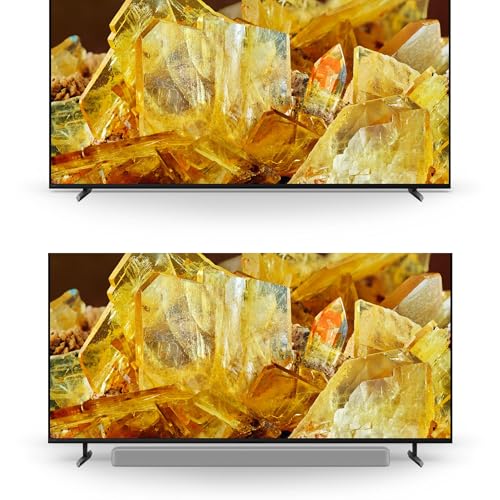Sony 75 Inch 4K Ultra HD TV X90L Series: BRAVIA XR Full Array LED Smart Google TV with Dolby Vision HDR and Exclusive Features for The Playstation® 5 XR75X90L- Latest Model,Black