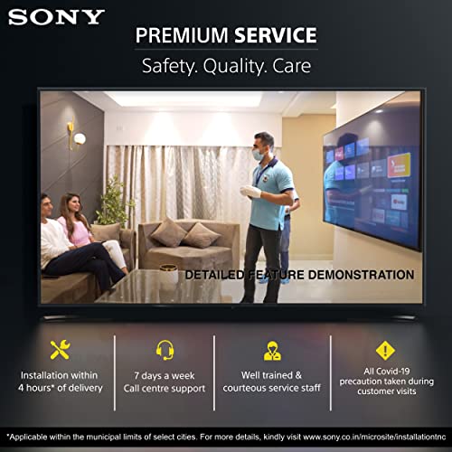 Sony Bravia 210 cm (83 inches) XR Series 4K Ultra HD Smart OLED Google TV XR-83A80L (Black)