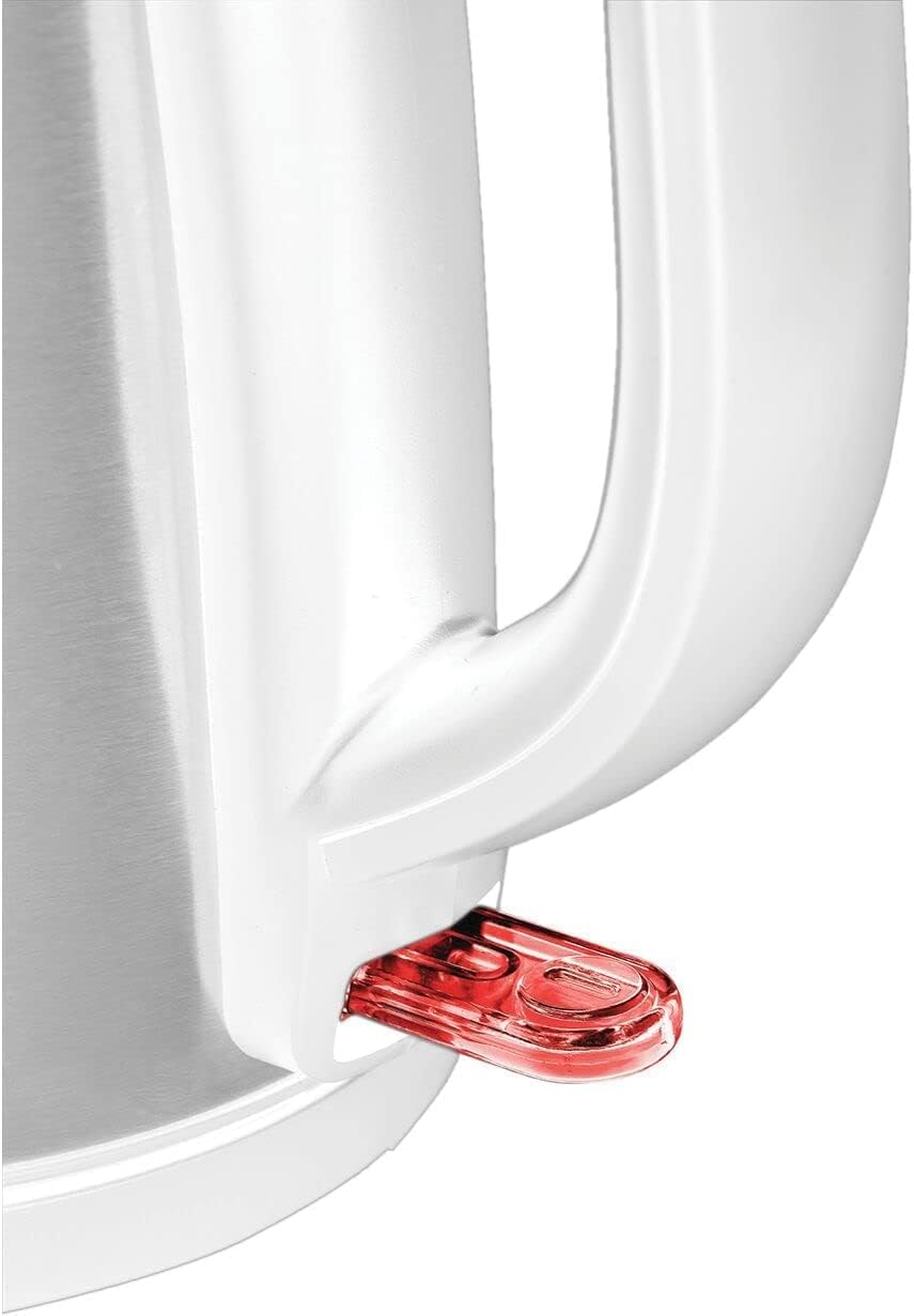 Black+Decker Concealed Coil Kettle, White, 1.7 Litres, Jc70-B5"Min 1 year manufacturer warranty"
