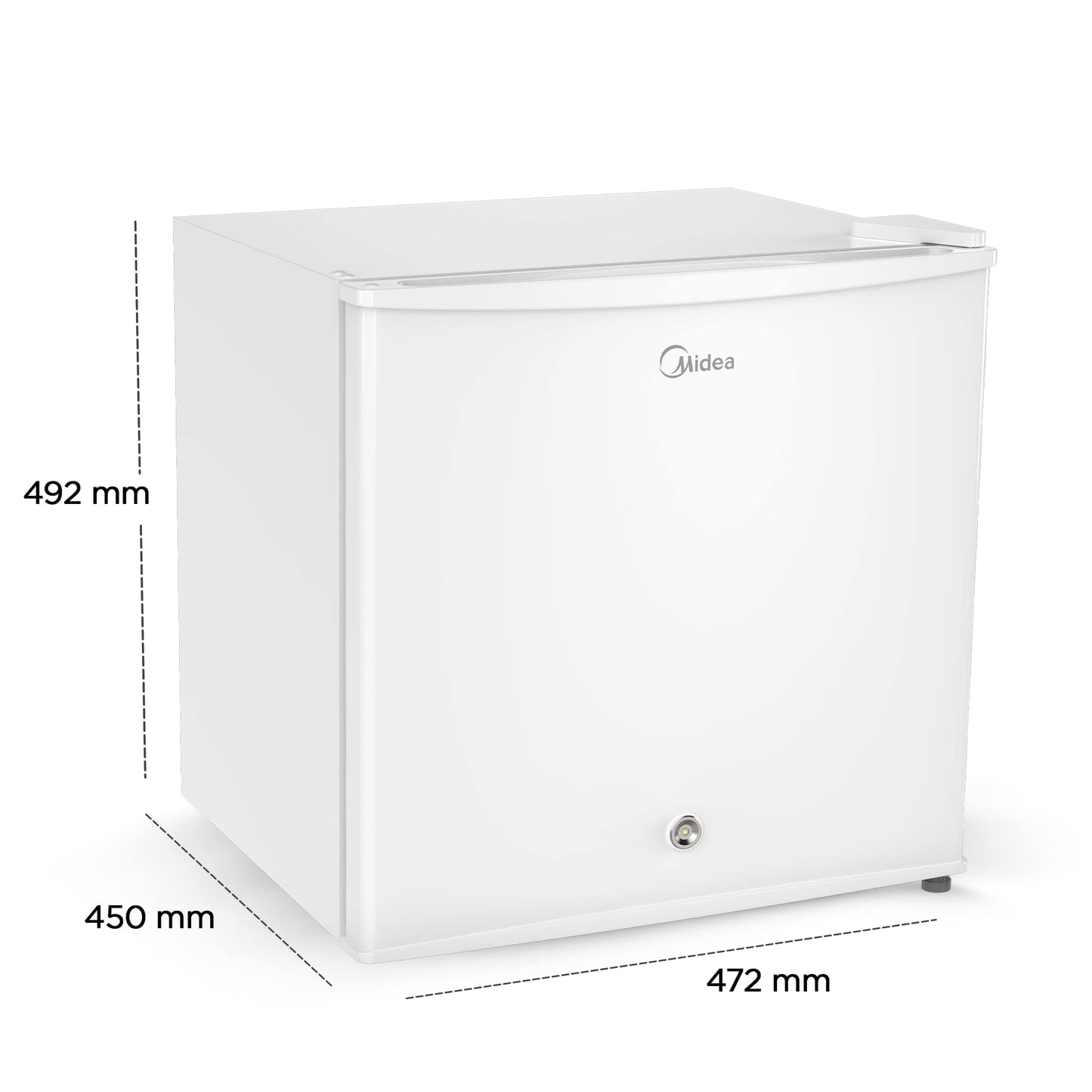Midea 580L Gross Top Mount Double Door Refrigerator MDRT580MTE46, 2 Doors Frost Free Fridge Freezer with Smart Sensor & Humidity Control, Active-C Fresh, Multi-Air Flow, Electronic Silver, Large