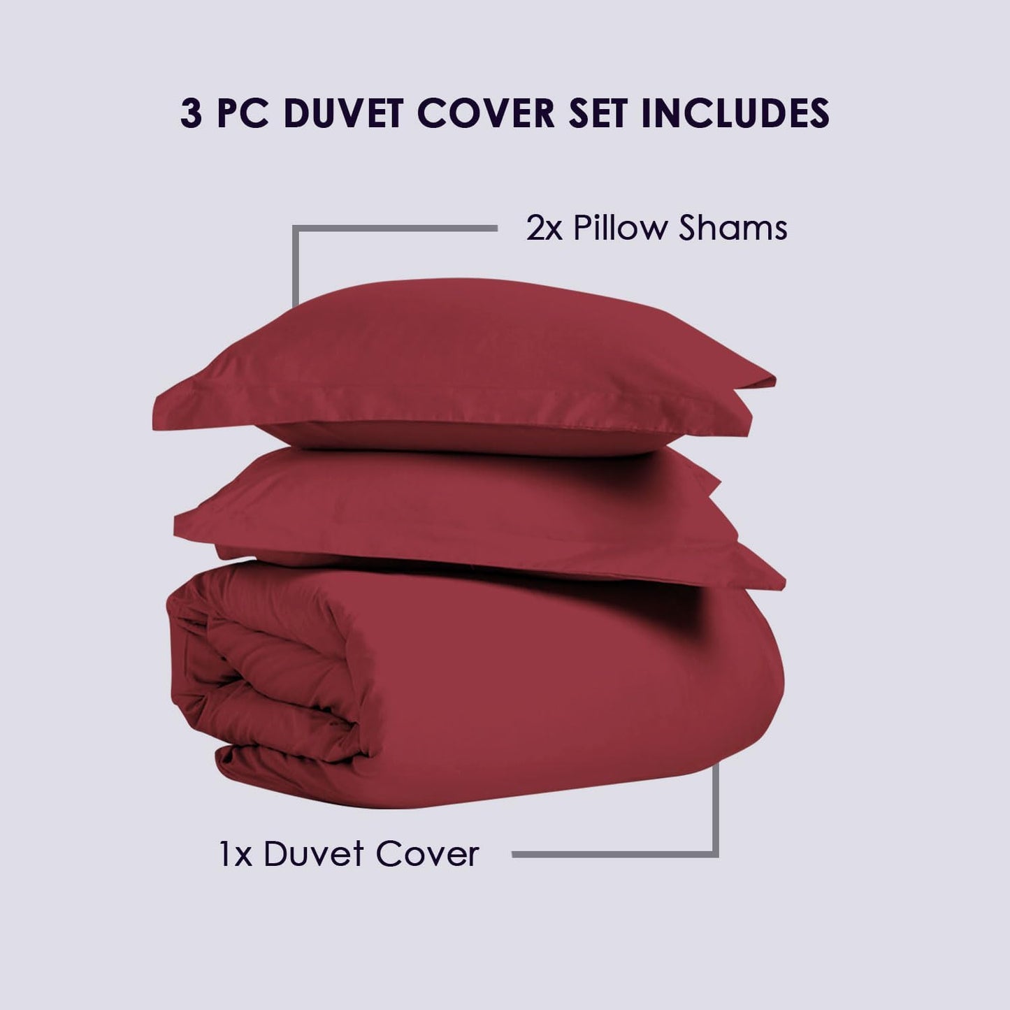 Pizuna Pure 100% Cotton Queen Duvet Cover Set, 800 Thread Count Long Staple Cotton Thick Sateen Weave with Button Closure (Combed Baby Blue Cotton Duvet Cover Queen)