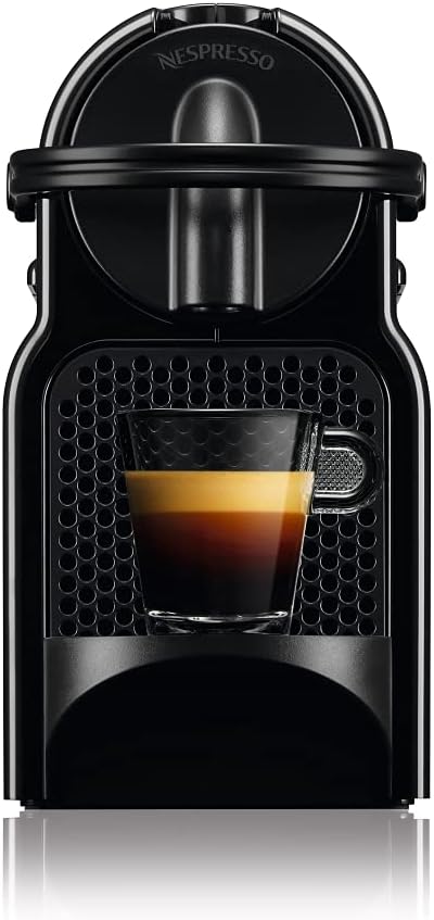 Nespresso Inissia Coffee Machine, Black, D40-ME-BK-NE – UAE Version