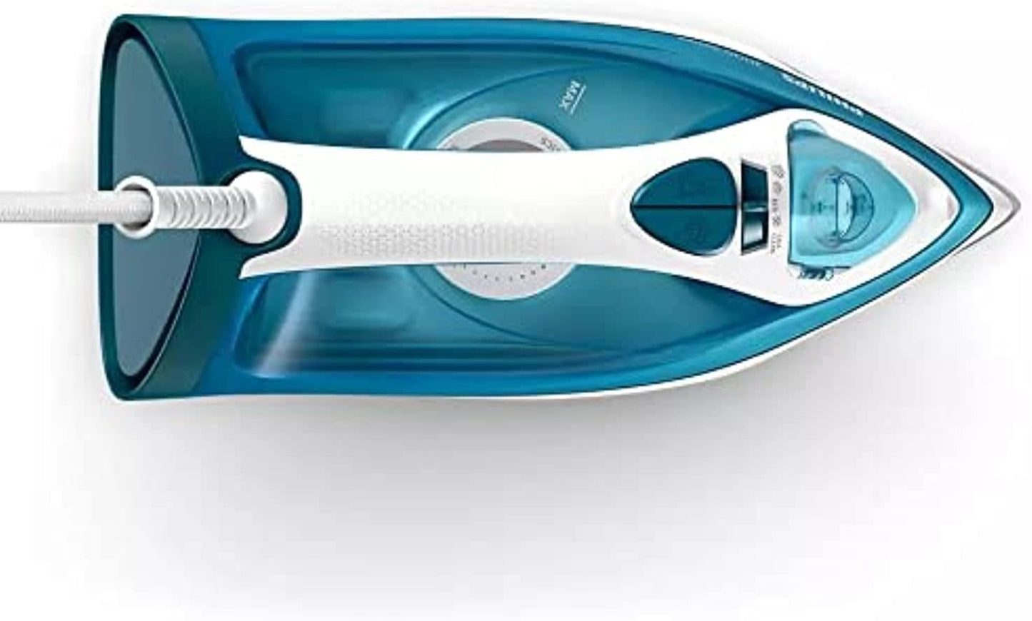 PHILIPS 3000 Series Steam iron DST3011/26, 2100W,140 g steam boost, 30g/min continuous steam, Blue, UAE Version