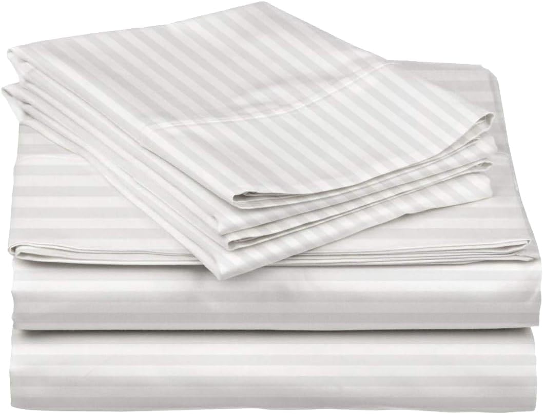 Split Top California King Sheets Split Head California King Sheets Sets for Adjustable Beds- 100% Egyptian Cotton 800TC Split Head Flex Top 18" Deep Pocket - 32" Top Split Cal-King, Light Blue Solid