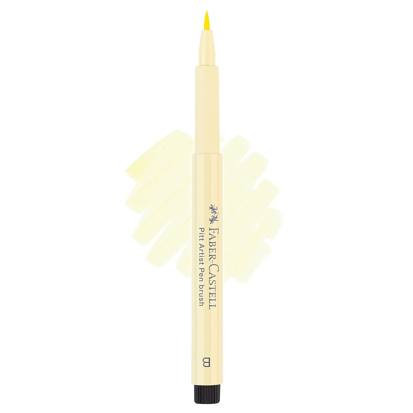 Faber-Castell Art & Graphic Pitt Artist Pen Brush India Ink Pen, Black, Single Pitt Pen, For Art, Craft, Drawing, Sketching, Home, School, University, Colouring