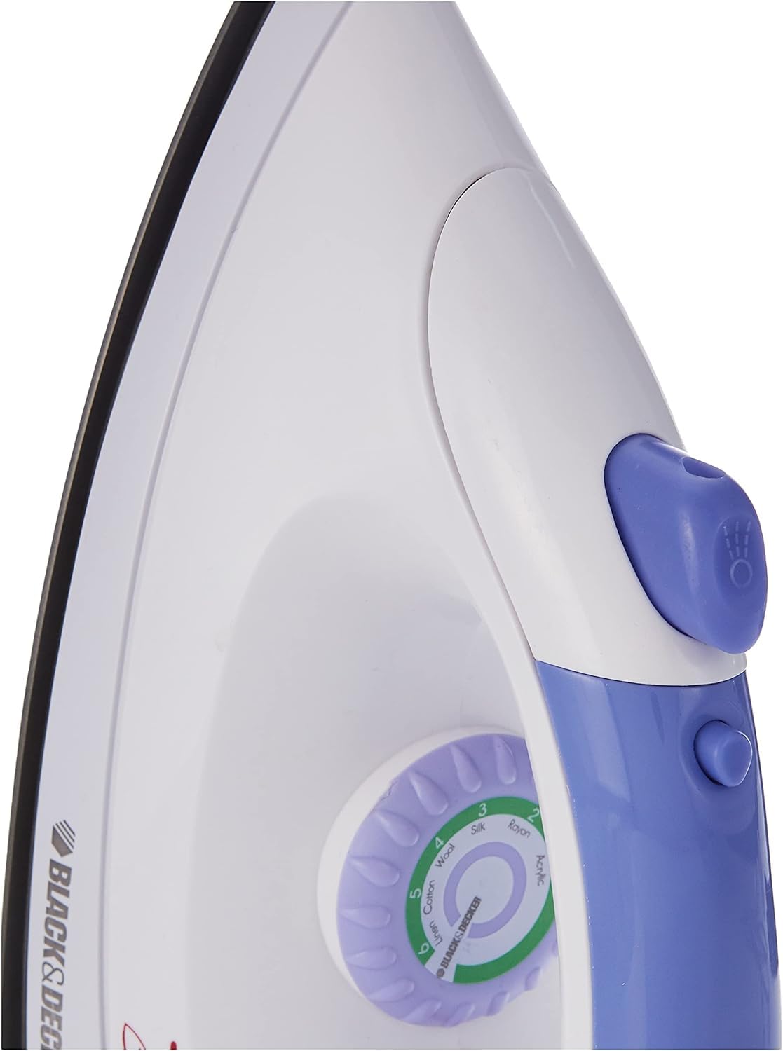Black & Decker 1200W Heavy Weight Dry Iron Black/Gold F550-b5 2 Year Warranty