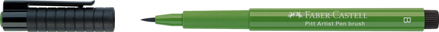 Faber-Castell Art & Graphic Pitt Artist Pen Brush India Ink Pen, Black, Single Pitt Pen, For Art, Craft, Drawing, Sketching, Home, School, University, Colouring