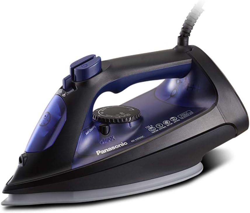 Panasonic Steam Iron, 2300W, Ni-U400, Pink, Big Ceramic Soleplate