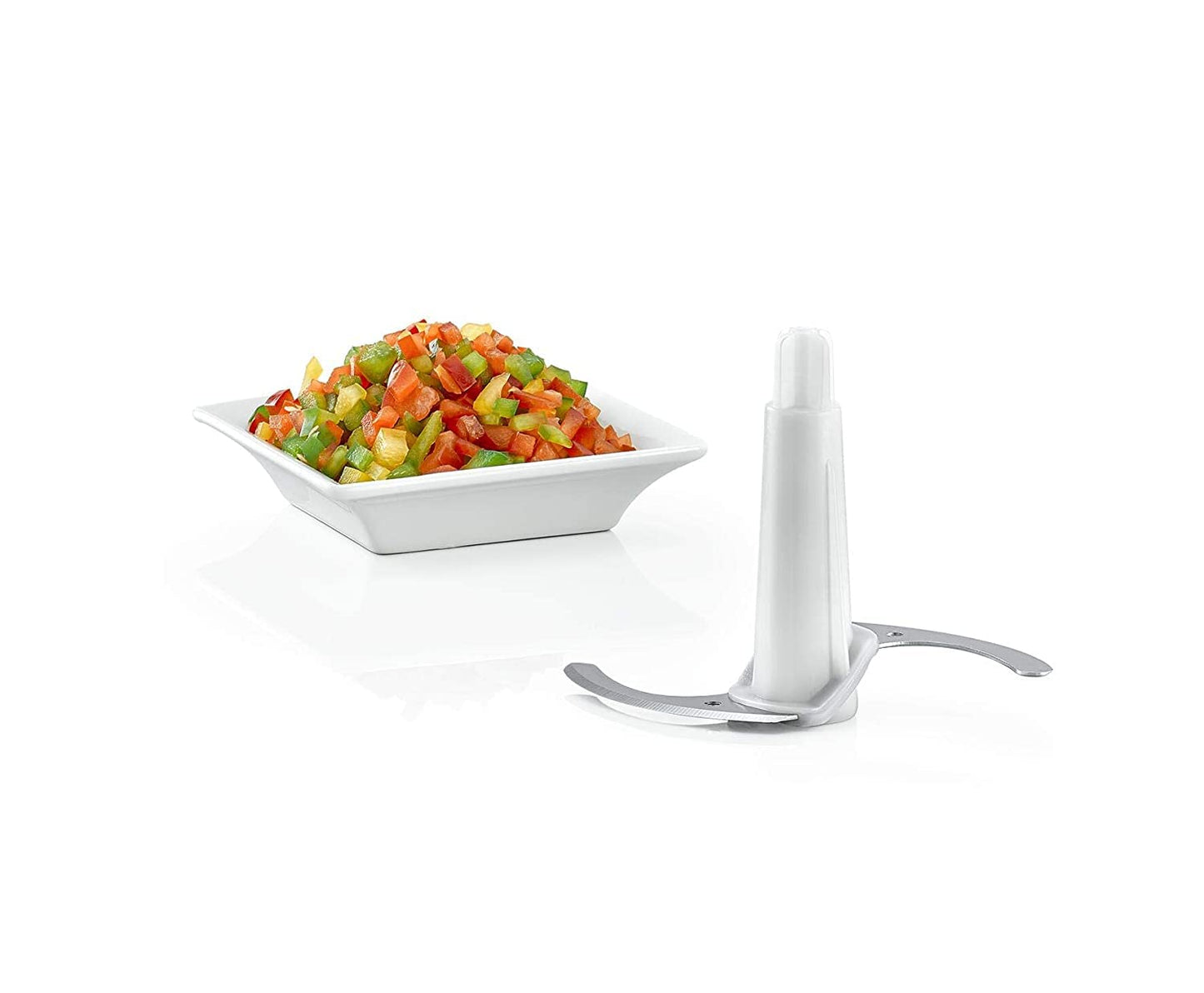 Black & Decker 400W 4 In 1 Stainless Steel Stem Hand Blender With Chopper and Whisk White SB4000-B5,2 years warranty