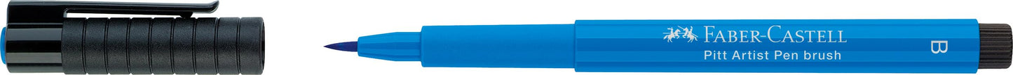 Faber-Castell Art & Graphic Pitt Artist Pen Brush India Ink Pen, Black, Single Pitt Pen, For Art, Craft, Drawing, Sketching, Home, School, University, Colouring