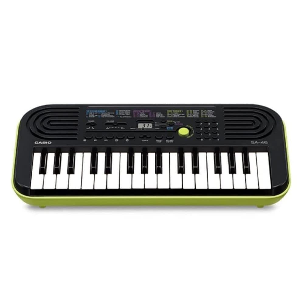 Casio SA-50 32 Mini-Keys Keyboard in White and Green