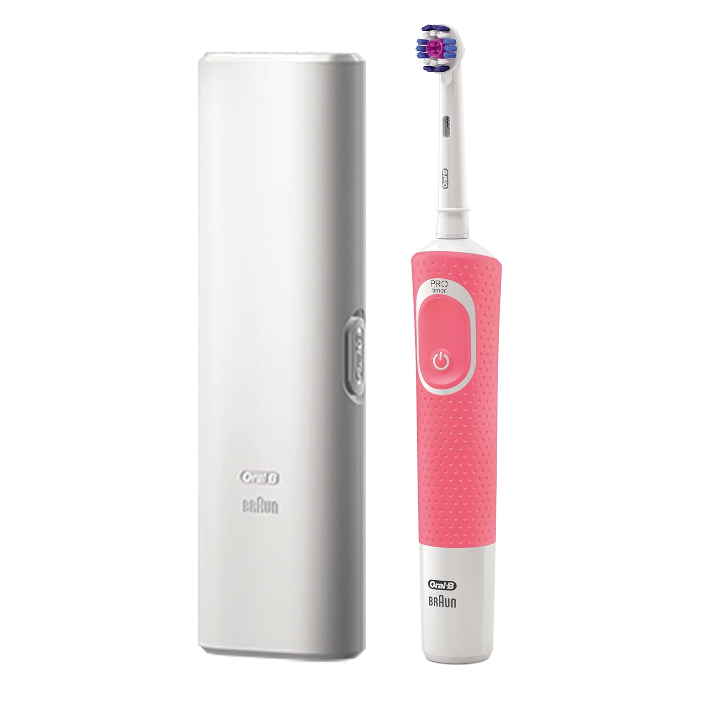 Oral-B Vitality 100 Black Electric Rechargeable Toothbrush, With Uae 3 Pin Plug