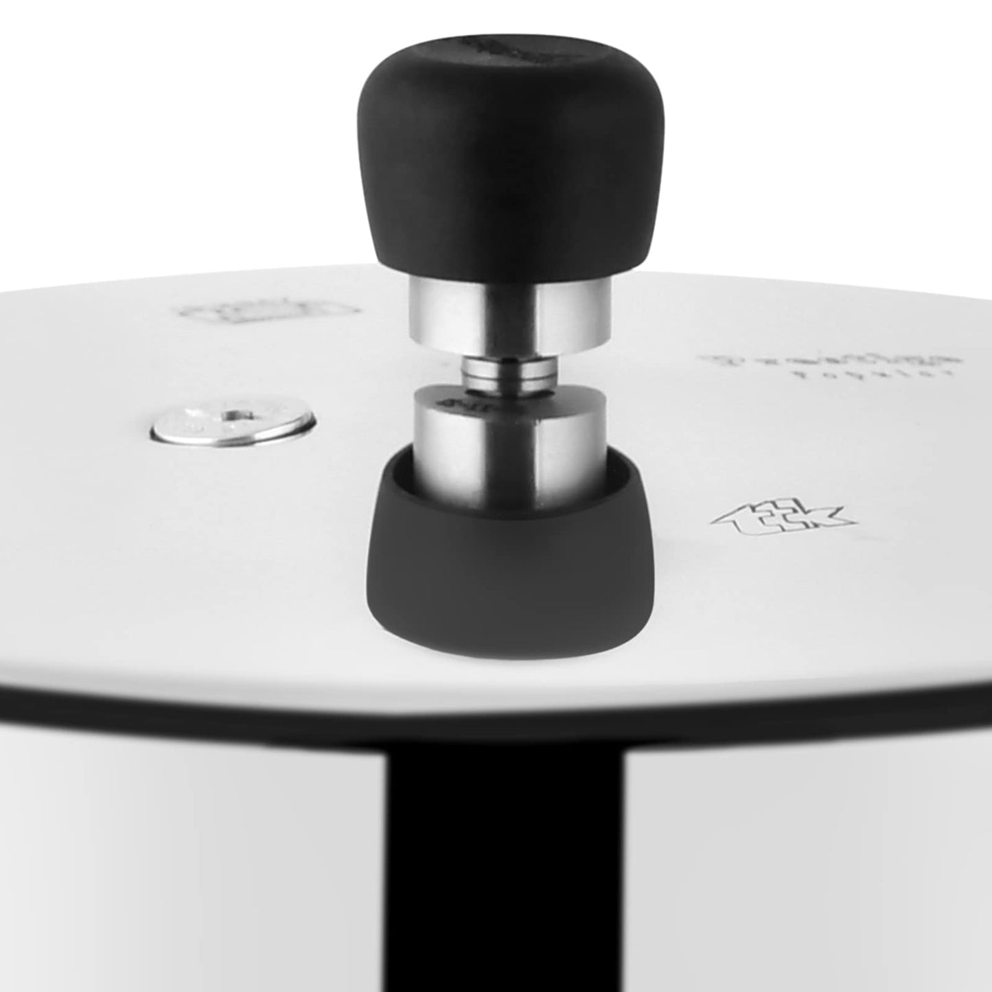 Prestige Popular Pressure Cooker | Aluminium Cooker with Lid 5 Ltr| Silver