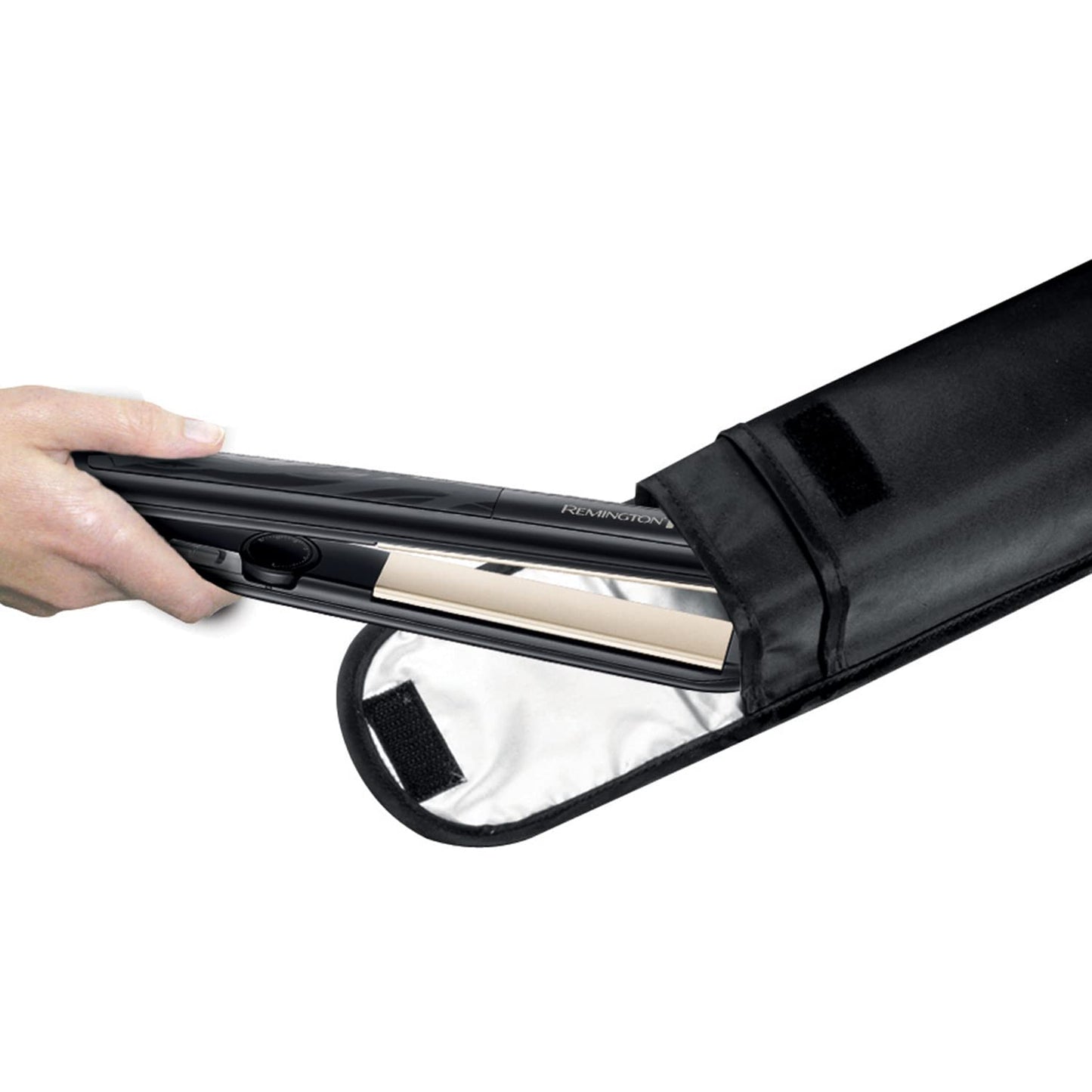 Remington S3500 U1 Ceramic Straight 230 Hair Straightener, Black