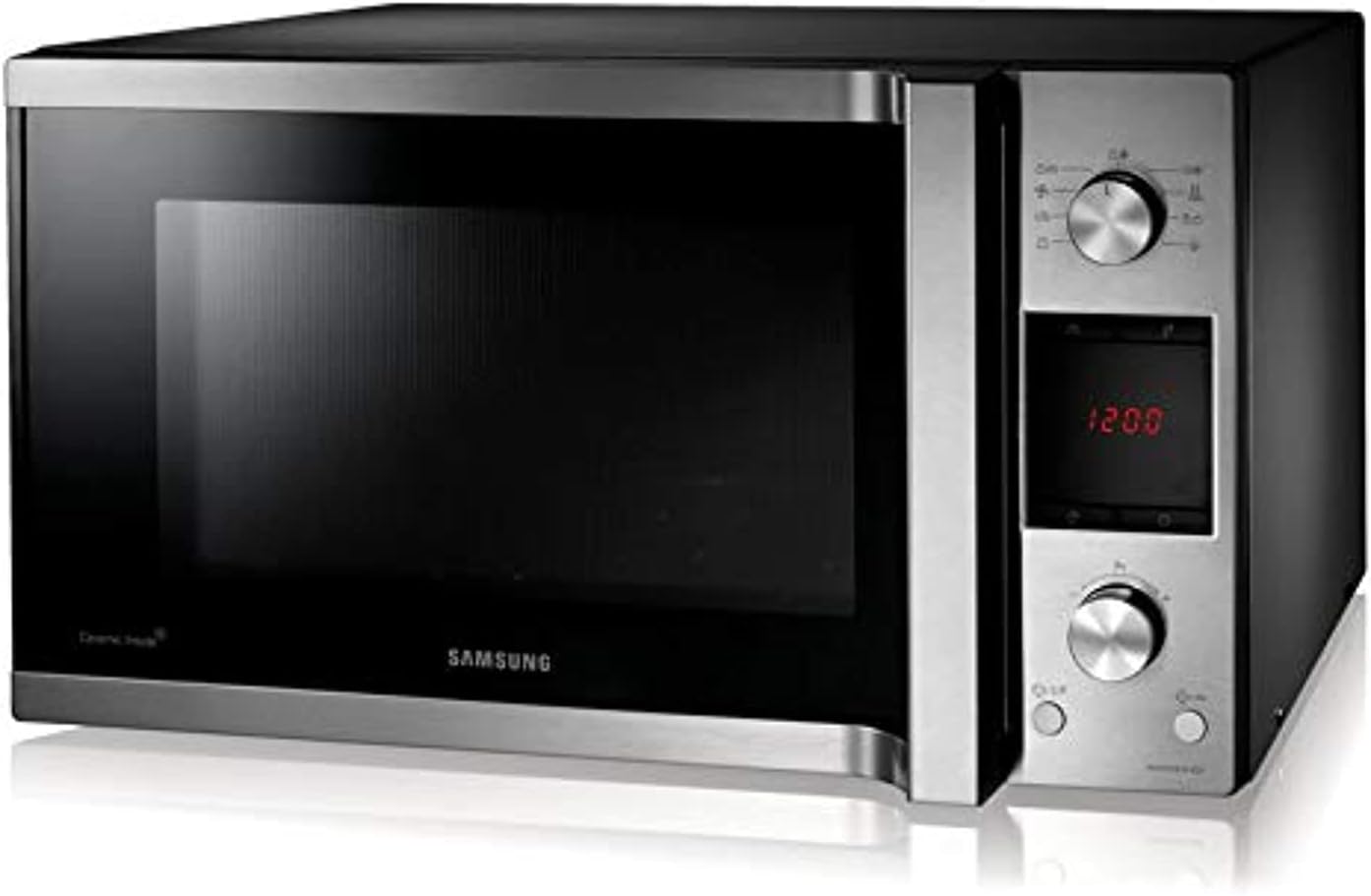 Samsung 45 Liters Microwave Grill & Convection, Black - MC455THRCSR, 1 Year Warranty