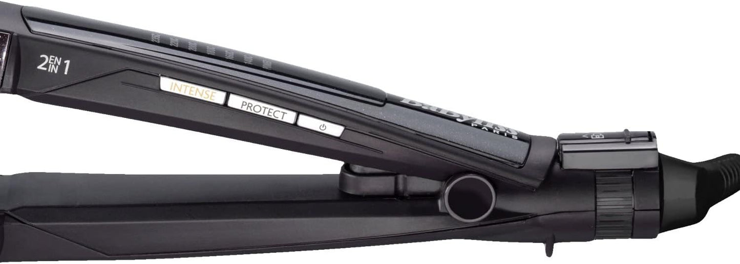 BaByliss ST330E Wet And Dry Hair Curler & Straightener - 235 ° C