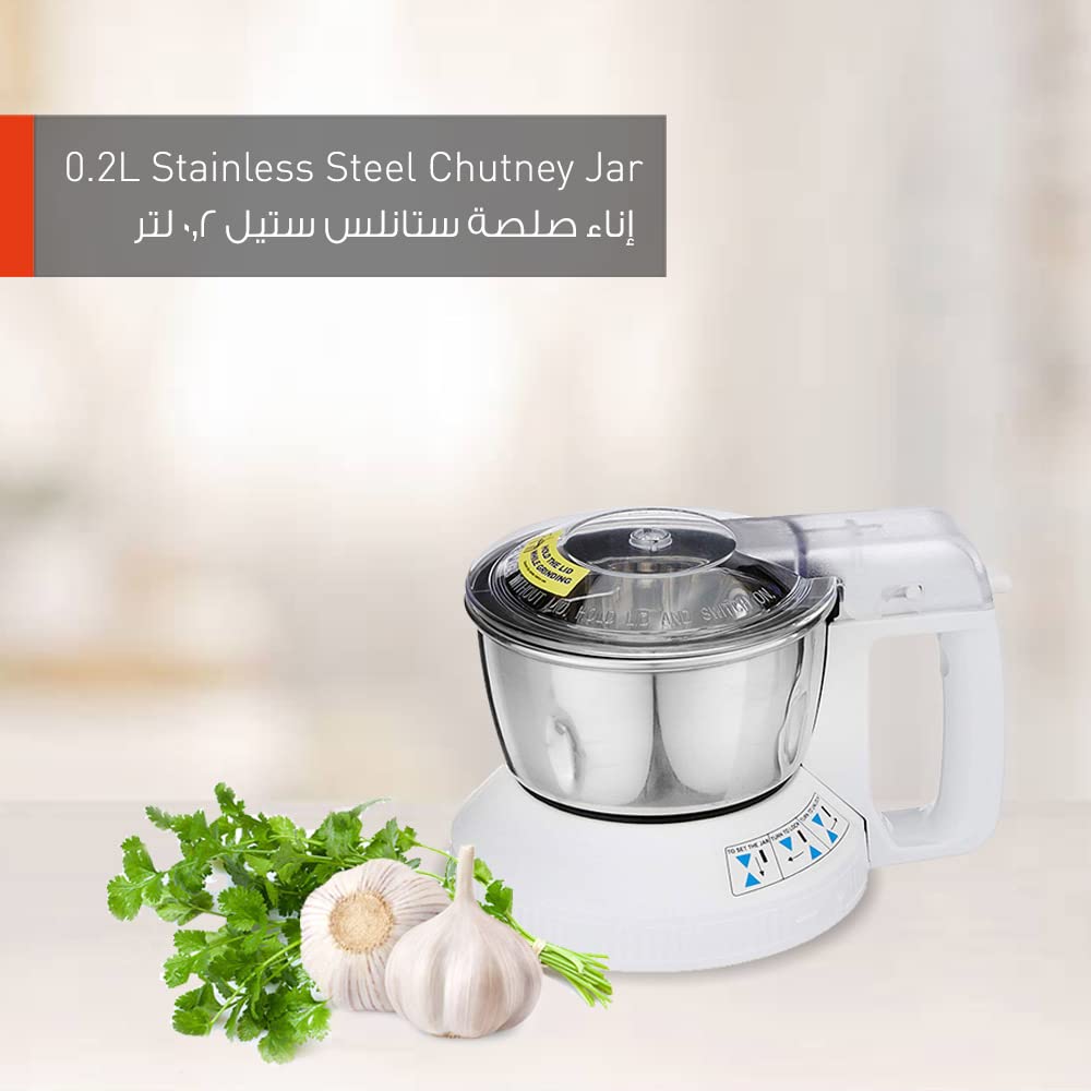 Panasonic MX-AC210 550W 2-Jar Blender Mixer Grinder, 220-volt (Not for USA)