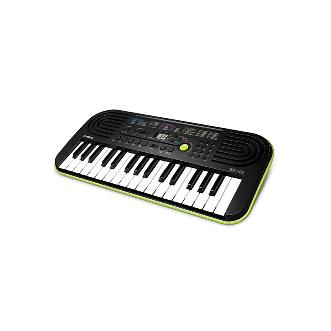 Casio SA-50 32 Mini-Keys Keyboard in White and Green