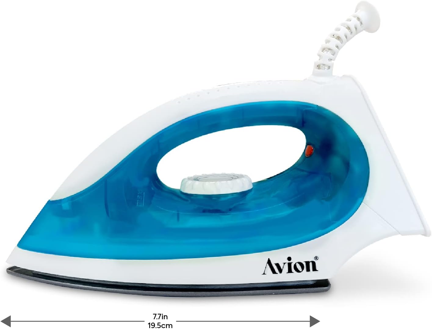 Avion Dry Iron with Non-Stick Coated Solo Plate | Intelligent power -Off Technology And overheat protection -AX48DI
