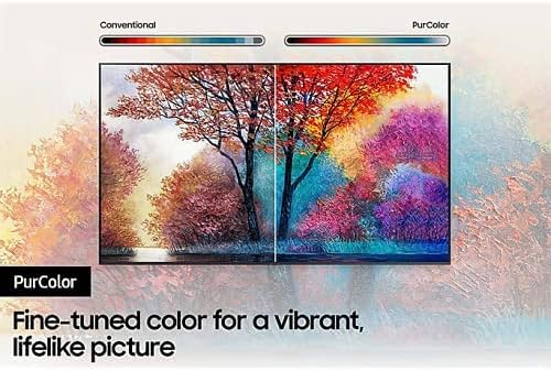 Samsung 55 Inch TV UHD 4K Processor Slim Look Built In Receiver - UA55AU7000UXZN (2021 Model)