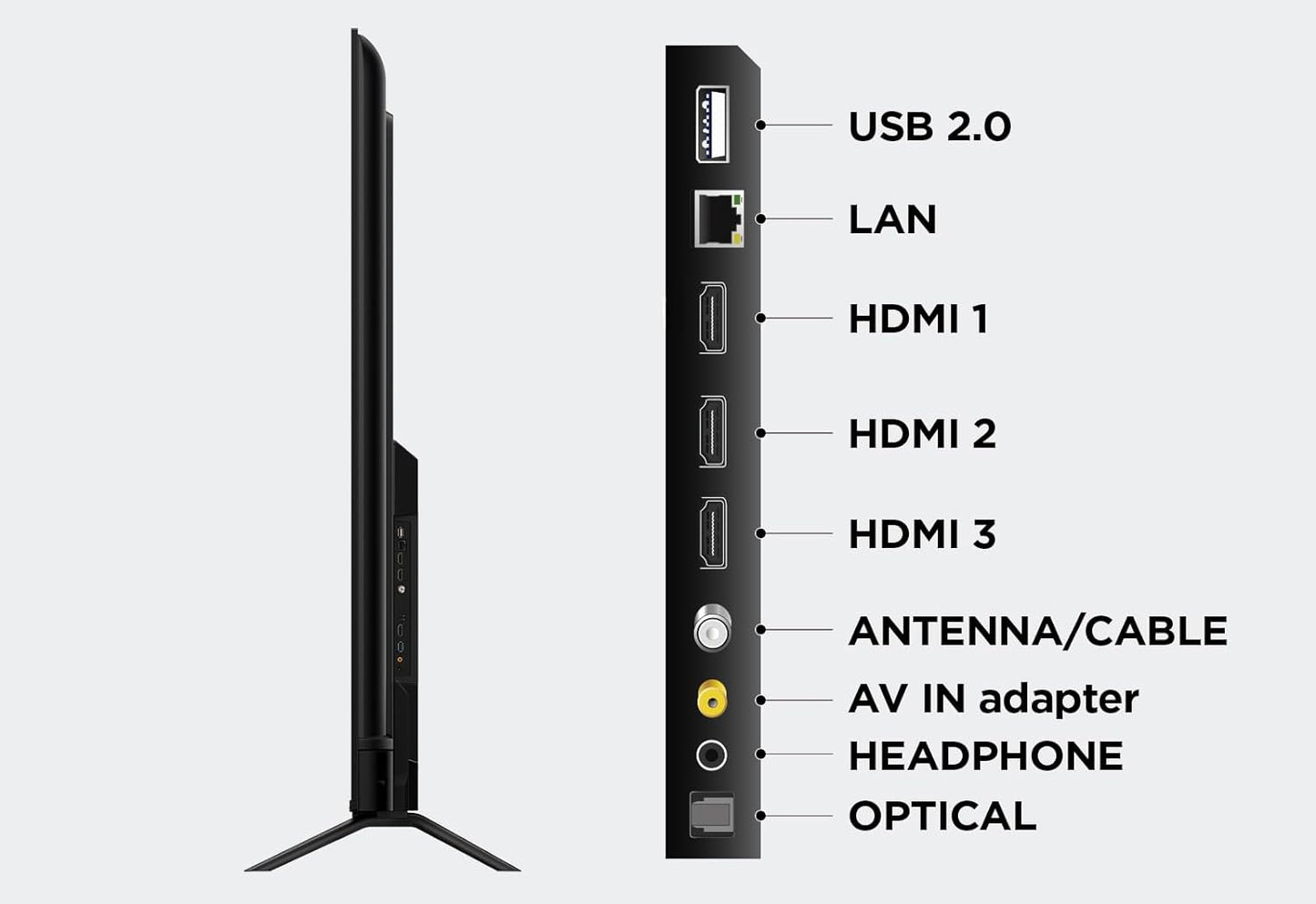 TCL 85 Inch TV 4K Ultra HD Smart TV Google TV with 120Hz Game Accelerator Dolby Vision & Atmos HDR 10 Built-In Chromecast Assistant 60HZ MEMC - 85P745 (2023 Model)