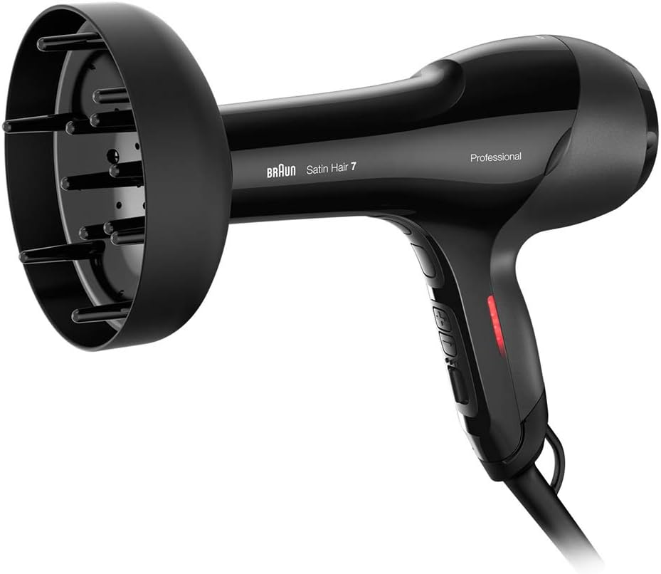 Braun Satin Hair 7 Hd785 Professional Hair Dryer With DiffUSer And Iontec Technology