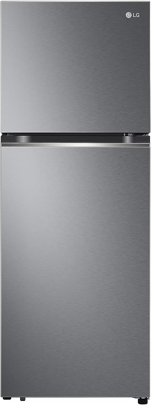 LG 315 Liters New Smart Inverter Refrigerator, Door Cooling+, Dark Graphite Steel Color - GN-B432PQGB