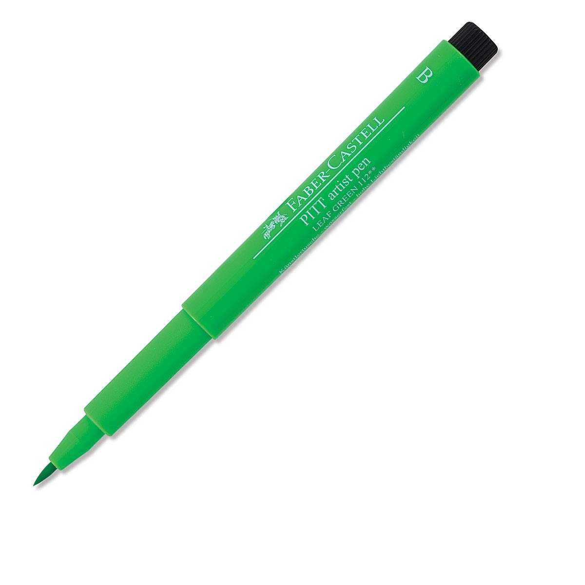 Faber-Castell Art & Graphic Pitt Artist Pen Brush India Ink Pen, Black, Single Pitt Pen, For Art, Craft, Drawing, Sketching, Home, School, University, Colouring
