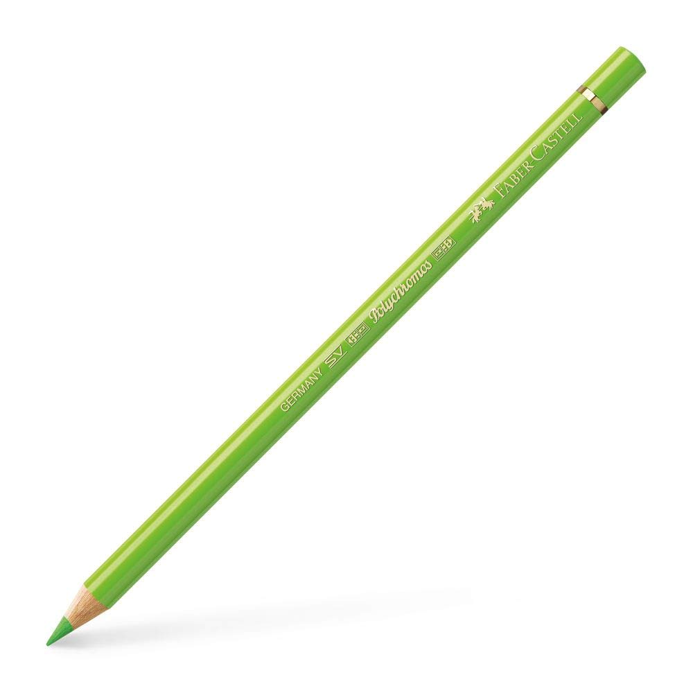 Faber-Castell Art & Graphic Polychromos Colour Pencil, (199), Black, for Art, Craft, Drawing, Sketching, Home, School, University, Colouring