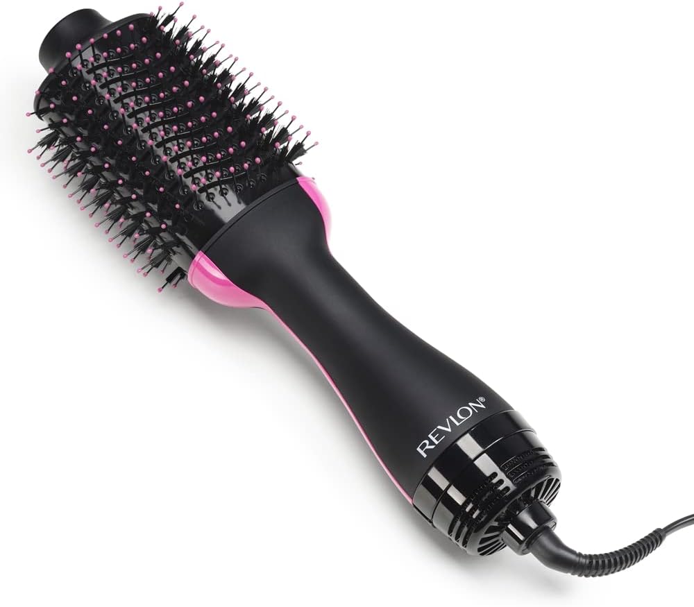 Revlon RVDR5282 One-Step Combo Pack 1 Volumiser + Paddle Brush Styler - Black