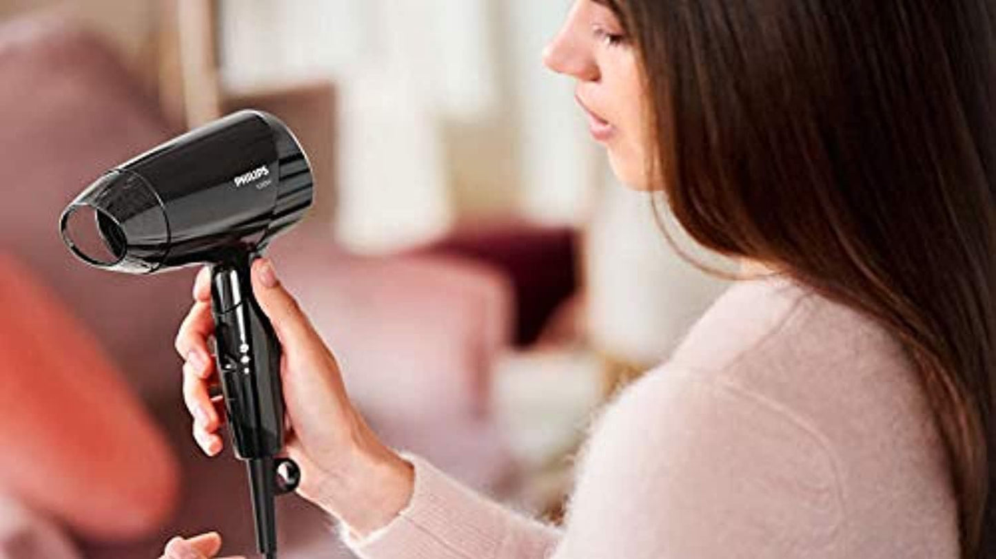 Philips Essential Travel Hair Dryer BHC010/13 - International Version