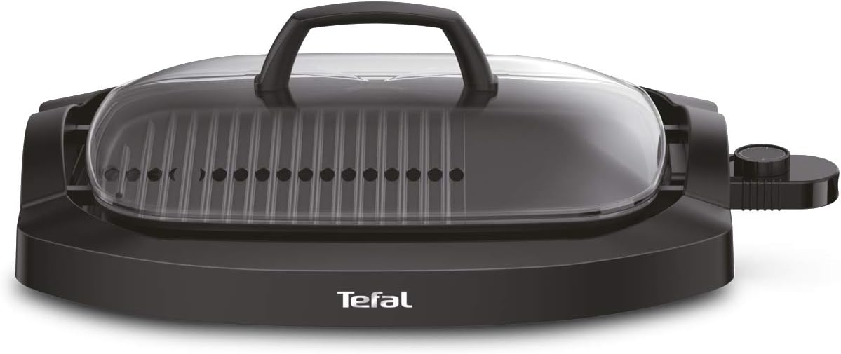 TEFAL Grill | Ultra compact Barbecue / BBQ Grill / Sandwich Maker | 1700 watts | Silver | 2 Years Warranty | GC302B28