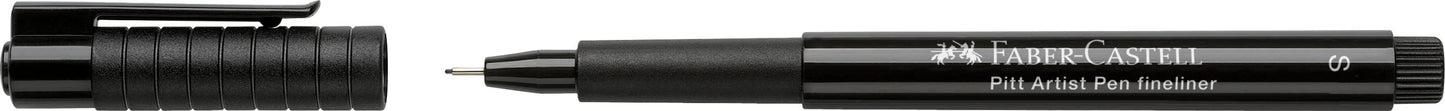 Faber-Castell F167299 Pitt Artist Pen Fine 0.5mm Fineliner - Black