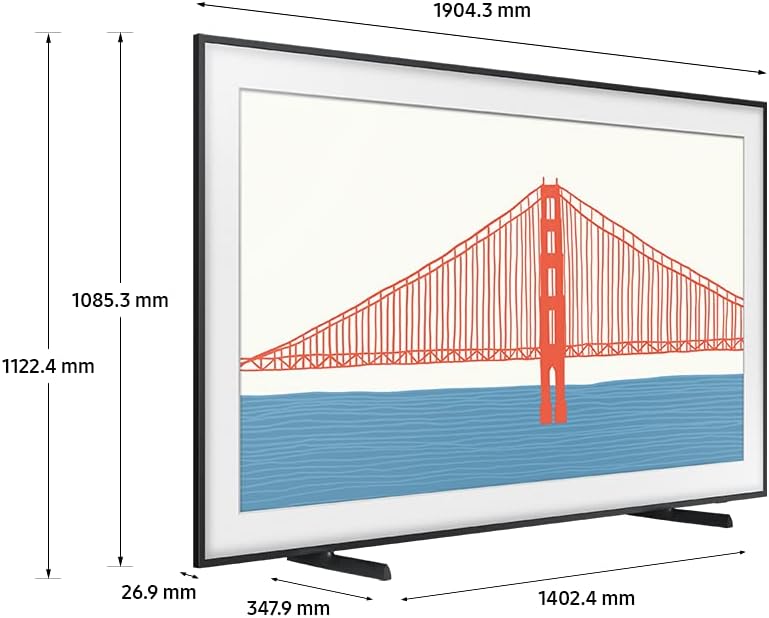 Samsung 75 Inch TV Crystal UHD 4K Crystal Processor 4K Airslim Dynamic Crystal Color - UA75CU8000UXZN (2023 Model)