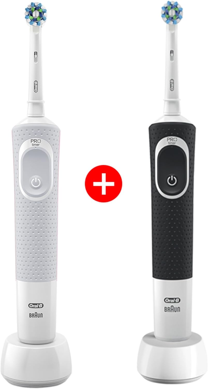 Oral-B Vitality 100 Black Electric Rechargeable Toothbrush, With Uae 3 Pin Plug