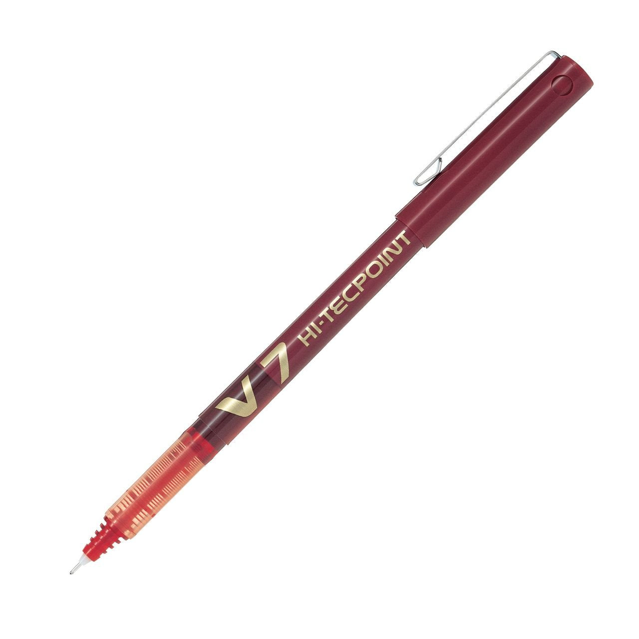 Pilot V7 Hi-Tecpoint Rollerball Pen, 0.7 mm Tip - Green